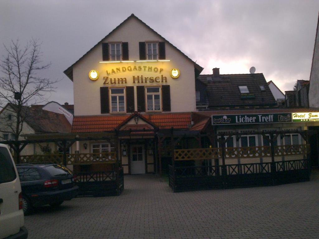 Hotel Zum Hirsch Am Bahnhof Оберурзель Екстер'єр фото