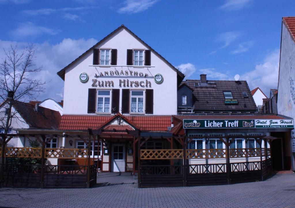 Hotel Zum Hirsch Am Bahnhof Оберурзель Екстер'єр фото